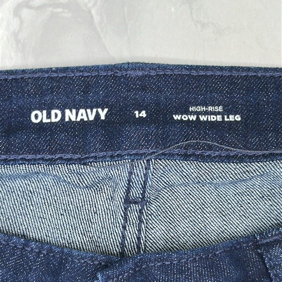 Old Navy High Rise Wow Wide Leg Jeans - Picture 3 of 5